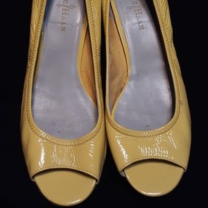 Cole Haan Peep Toe Wedge